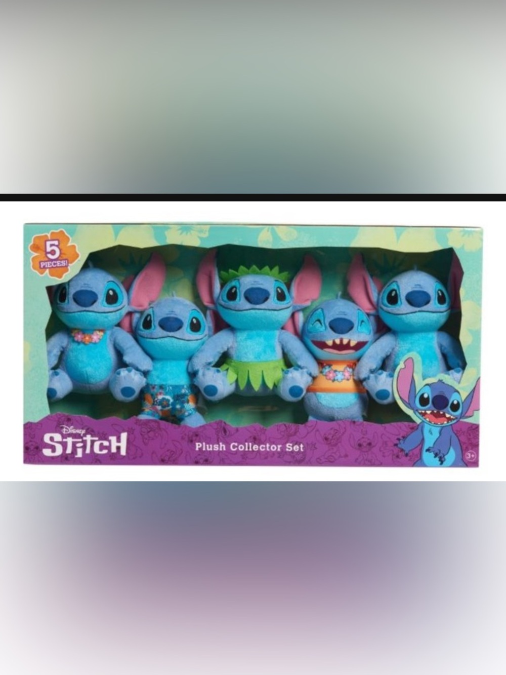 Disney Stitch Plush Collector Set of 5